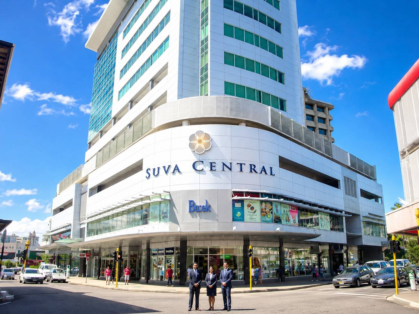 Business Professionals At Suva Central In Fiji