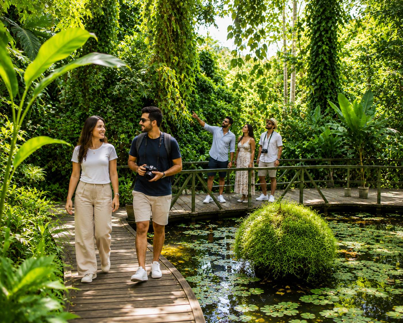 Garden Of The Sleeping Giant In Viti Levu