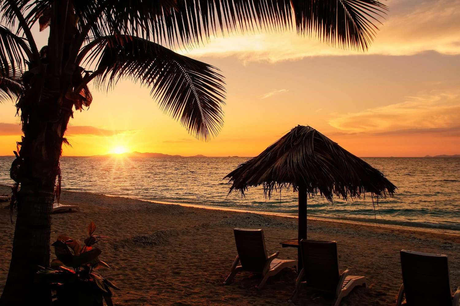 Sunrise View In Mamanuca Islands Fiji